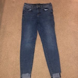 Harper Heritage Mid-Wash Skinny Jean